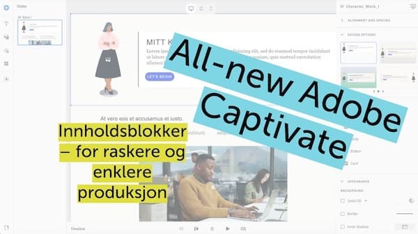 Video: All-new Adobe Captivate - innholdsblokker.