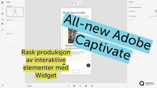 Video: All-new Adobe Captivate - interaktive funksjoner.