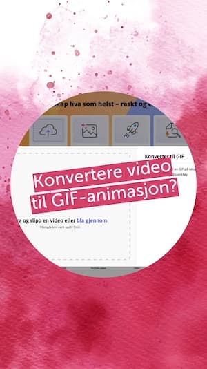 Video: Konverter video til animert GIF med Adobe Express