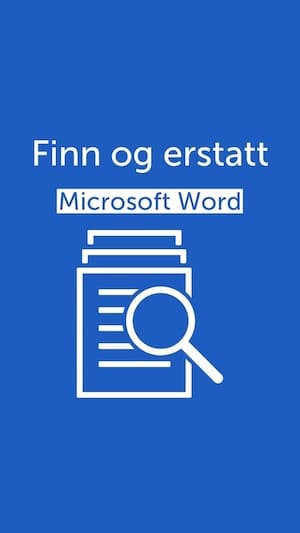 Video: Microsoft Word - Finn og erstatt